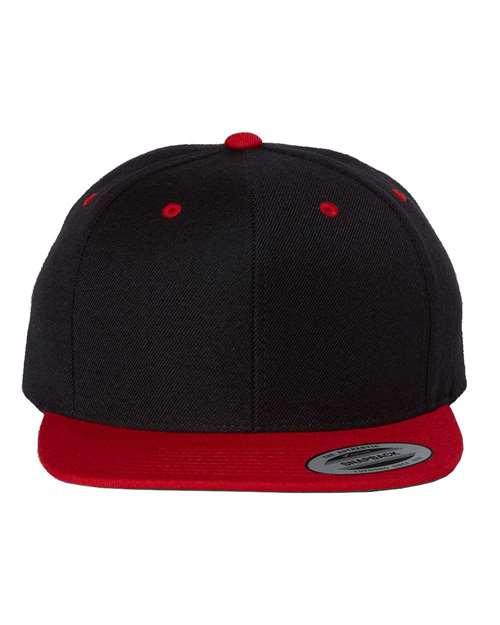 Gorra YP Classics Premium con visera plana y cierre a presión - 6089M