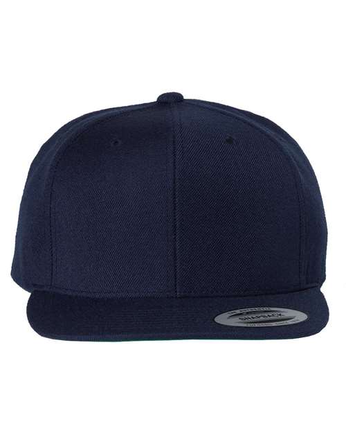 Gorra YP Classics Premium con visera plana y cierre a presión - 6089M