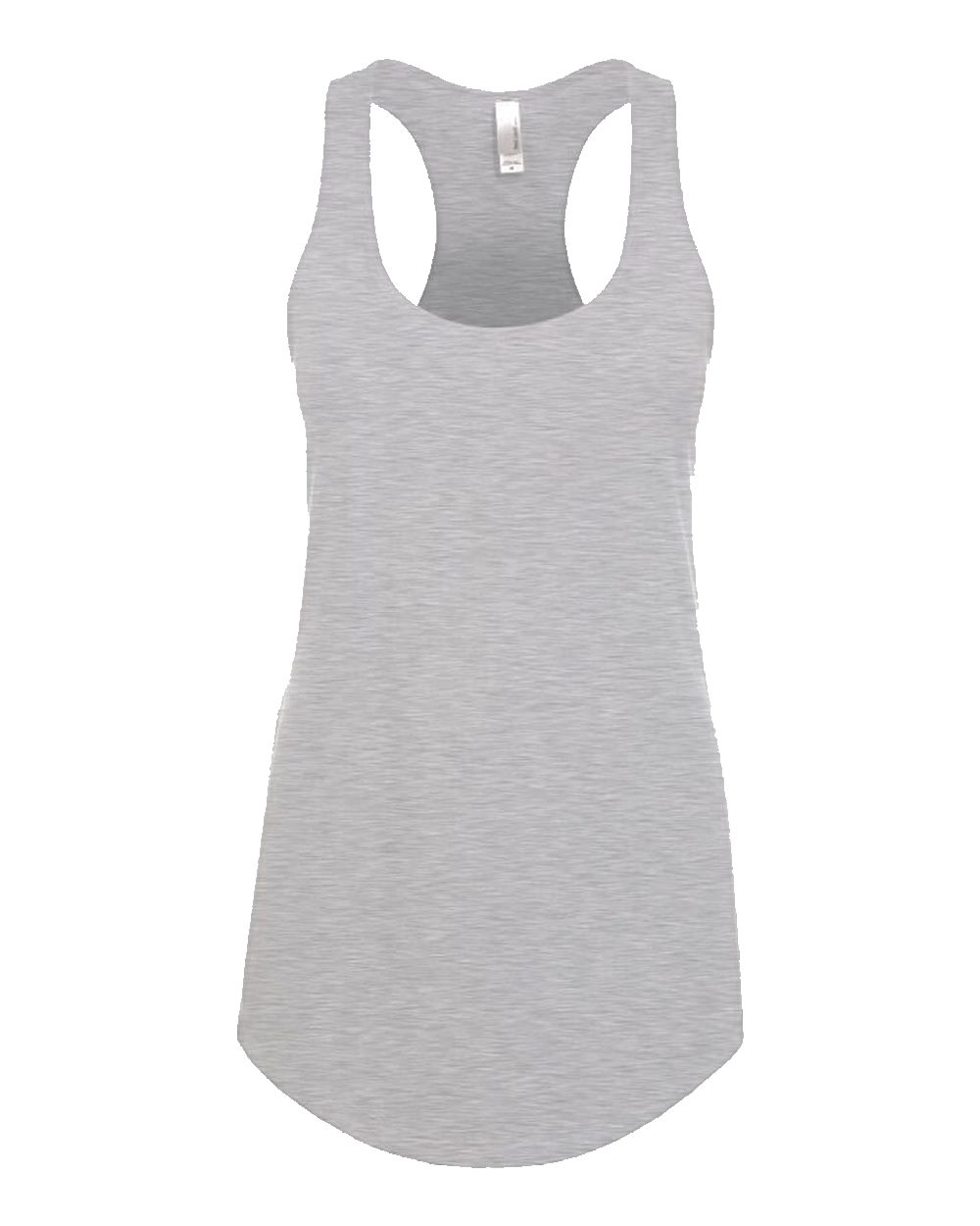 Next Level - Camiseta ligera de tirantes con espalda deportiva de felpa francesa para mujer - 6933