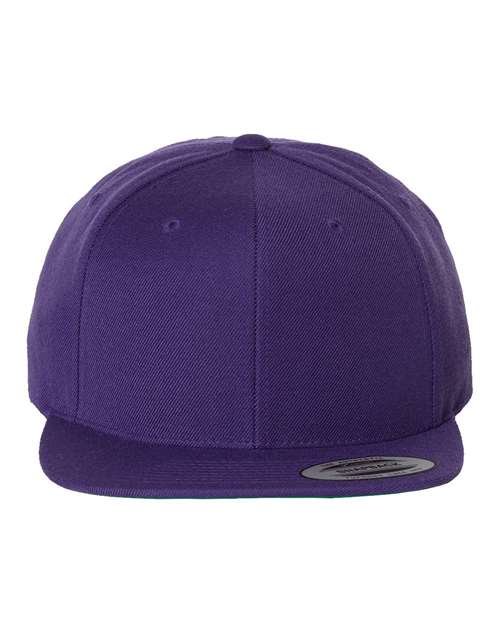 Gorra YP Classics Premium con visera plana y cierre a presión - 6089M