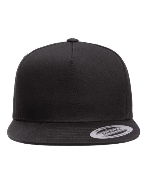 YP Classics - Gorra snapback de sarga de algodón de cinco paneles - 6007