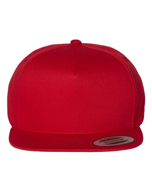 YP Classics - Gorra snapback de sarga de algodón de cinco paneles - 6007