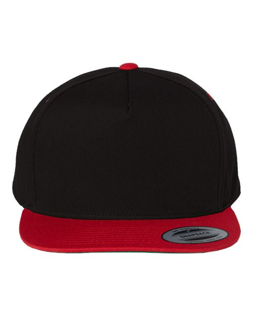 YP Classics - Gorra snapback de sarga de algodón de cinco paneles - 6007