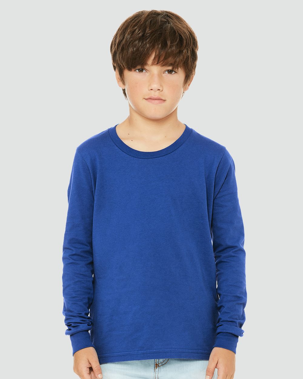 BELLA + CANVAS - Camiseta juvenil de manga larga - 3501Y