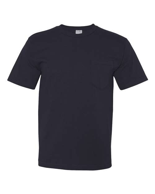 Bayside - Unisex USA-Made Midweight Pocket T-Shirt - 5070