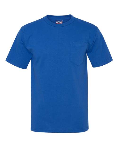 Bayside - Unisex Union-Made Pocket T-Shirt - 3015