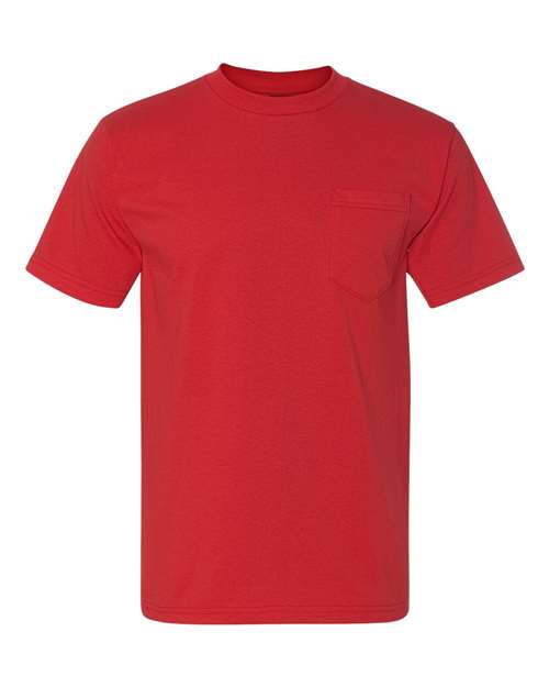 Bayside - Unisex Union-Made Pocket T-Shirt - 3015