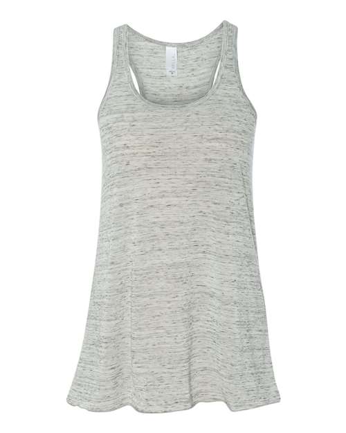 BELLA + CANVAS - Camiseta de tirantes holgada con espalda nadadora para mujer - 8800