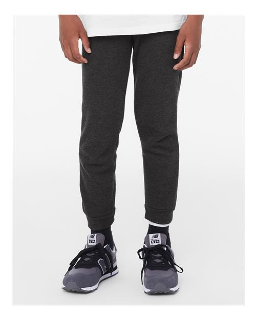 BELLA + CANVAS - Pantalones deportivos para jóvenes - 3727Y