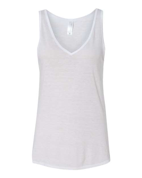 BELLA + CANVAS - Women's Flowy V-Neck Tank - 8805