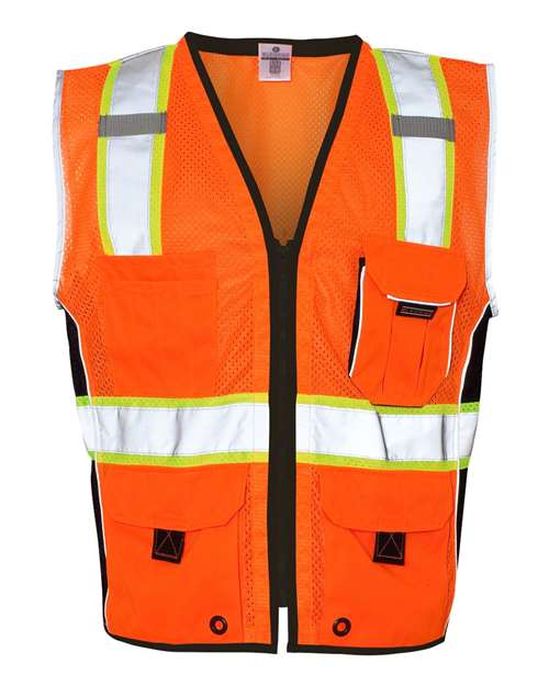 Kishigo - Unisex Premium Black Series® Heavy-Duty Vest - 1513-1514
