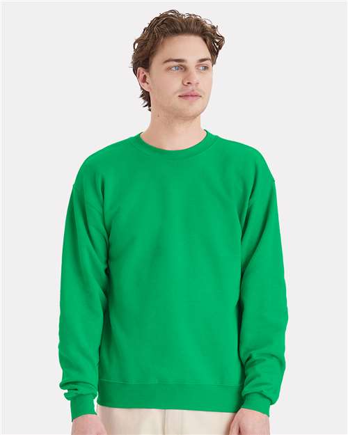 Hanes - Sudadera unisex EcoSmart® de cuello redondo - P160