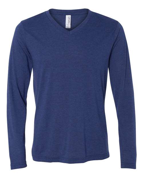 BELLA + CANVAS - Unisex Long Sleeve V-Neck Tee - 3425