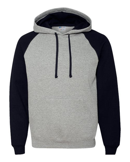 JERZEES - Unisex Nublend® Colorblocked Raglan Hooded Sweatshirt - 96CR