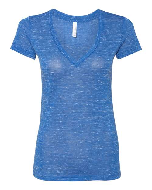 BELLA + CANVAS - Women’s Jersey Deep V-Neck Tee - 6035