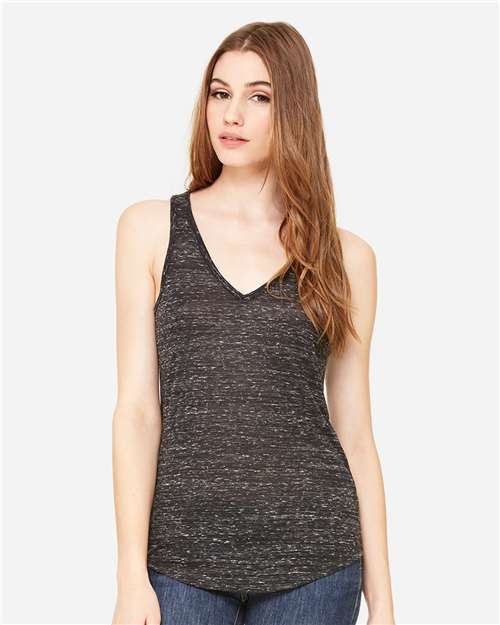 BELLA + CANVAS - Women's Flowy V-Neck Tank - 8805