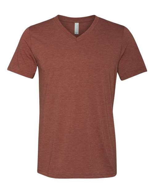BELLA + CANVAS - Camiseta unisex de cuello en V de mezcla triple - 3415