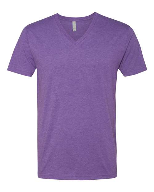 Next Level - Camiseta de cuello en V CVC para hombre - 6240