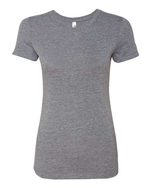 Next Level - Camiseta Triblend para mujer - 6710