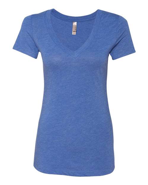 Next Level - Women’s Triblend Deep V-Neck T-Shirt - 6740