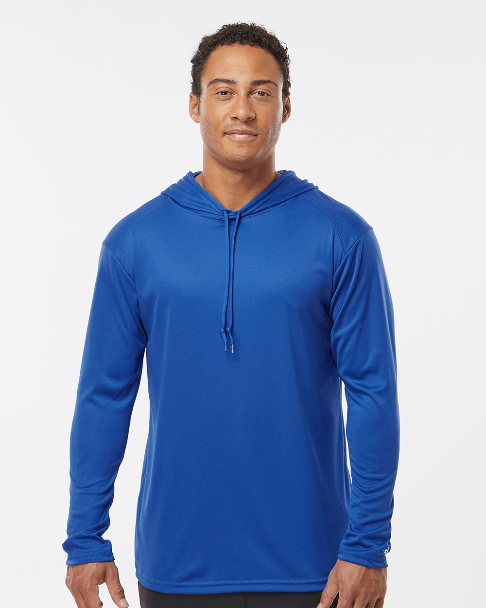 Badger - Unisex B-Core Hooded Long Sleeve T-Shirt - 4105