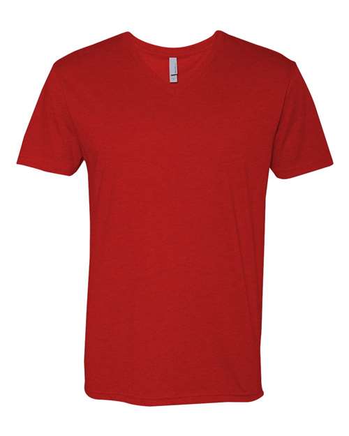 Next Level - Camiseta de cuello en V CVC para hombre - 6240
