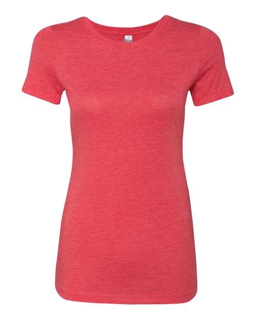 Next Level - Camiseta Triblend para mujer - 6710