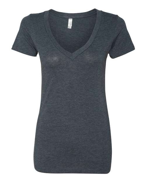 Next Level - Women’s Triblend Deep V-Neck T-Shirt - 6740