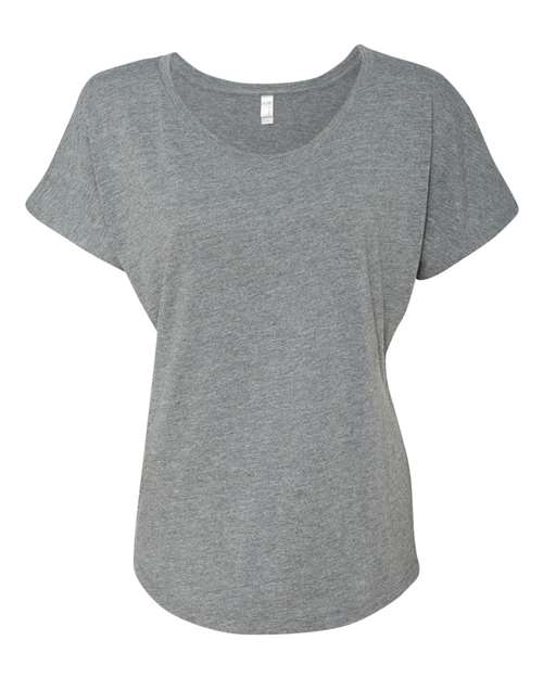 Next Level - Camiseta Dolman Triblend para Mujer - 6760