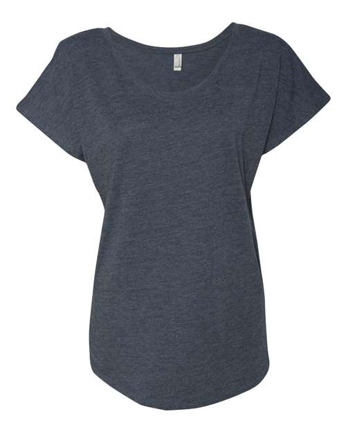 Next Level - Camiseta Dolman Triblend para Mujer - 6760