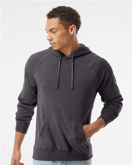 Independent Trading Co. - Sudadera unisex con capucha y manga raglán de mezcla especial - PRM33SBP