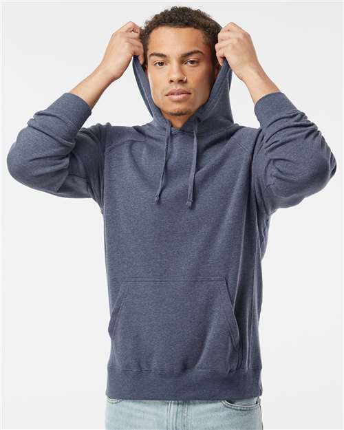 Independent Trading Co. - Sudadera unisex con capucha y manga raglán de mezcla especial - PRM33SBP