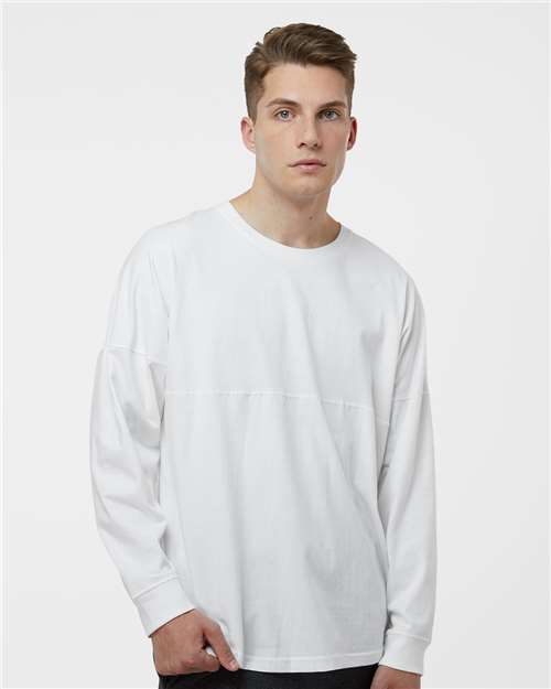J. America - Unisex Game Day Jersey Long Sleeve T-Shirt - 8229