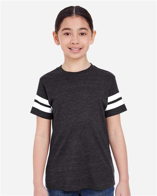 LAT - Youth Football Fine Jersey Tee - 6137