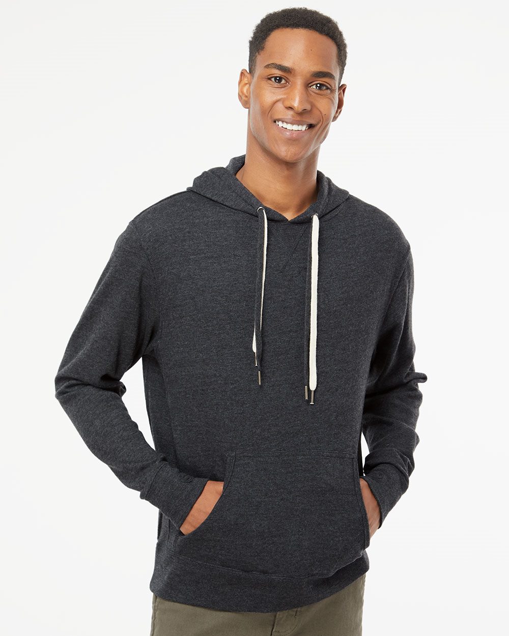 Independent Trading Co. - Sudadera unisex con capucha de felpa francesa de peso medio - PRM90HT
