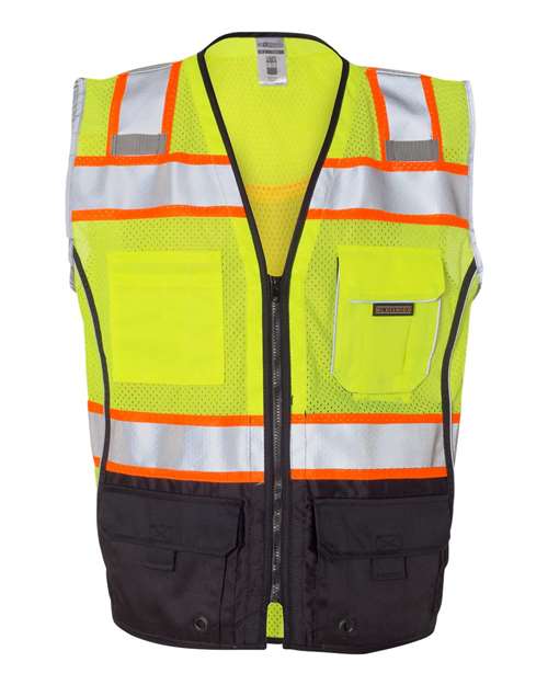 Kishigo - Unisex Premium Black Series® Black Bottom Class 2 Vest - 1515-1516