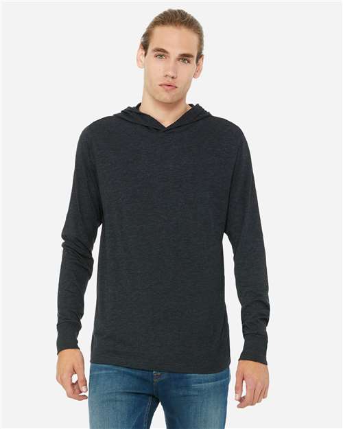 BELLA + CANVAS - Unisex Jersey Hooded Long Sleeve Tee - 3512