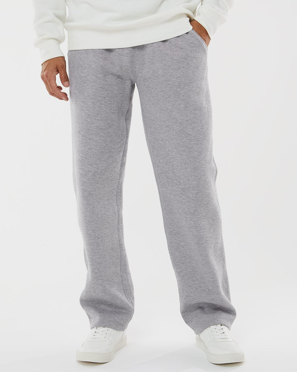 J. America - Pantalones deportivos premium de corte abierto para hombre - 8992