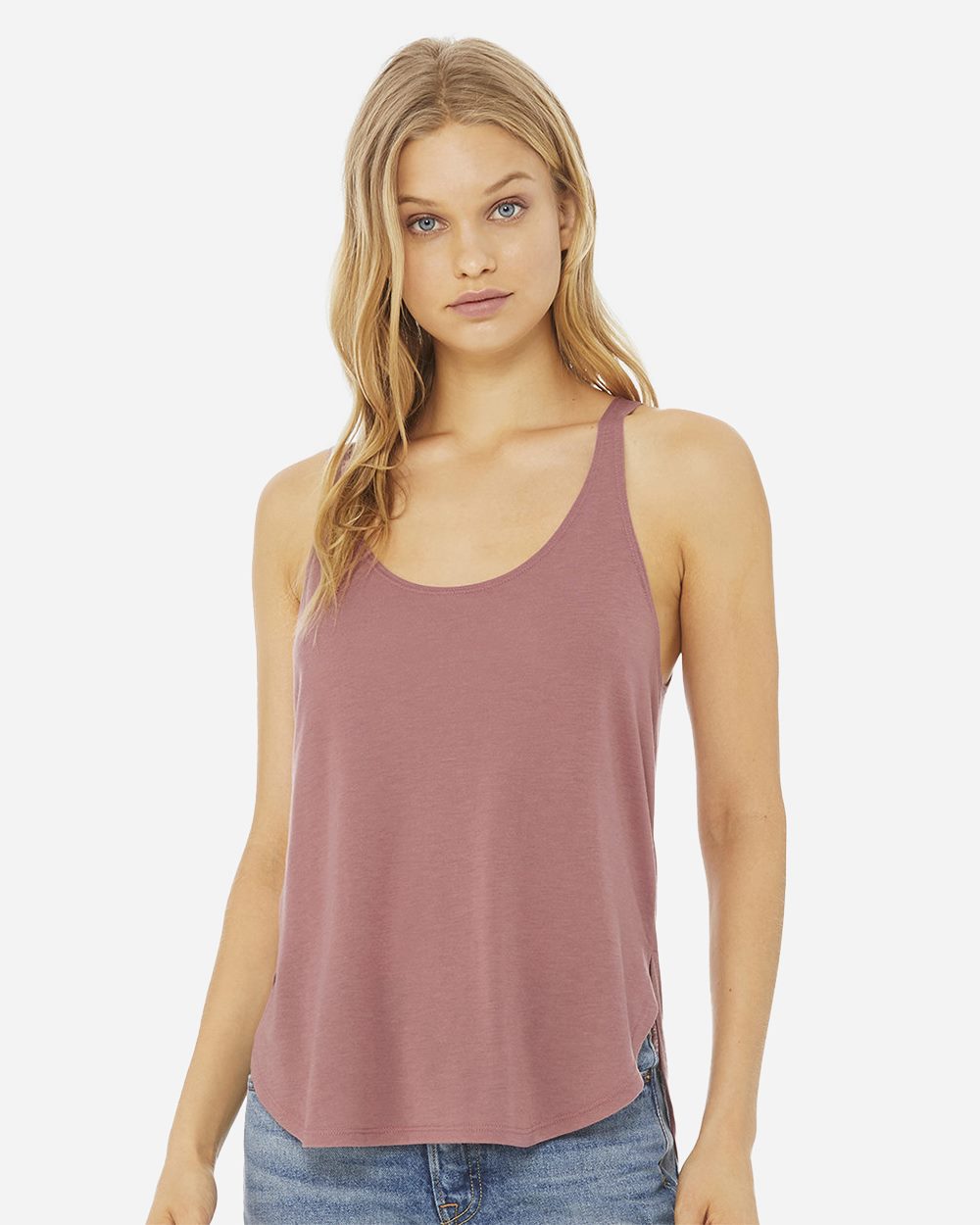 BELLA + CANVAS - Women's Flowy Tank with Side Slit - 8802