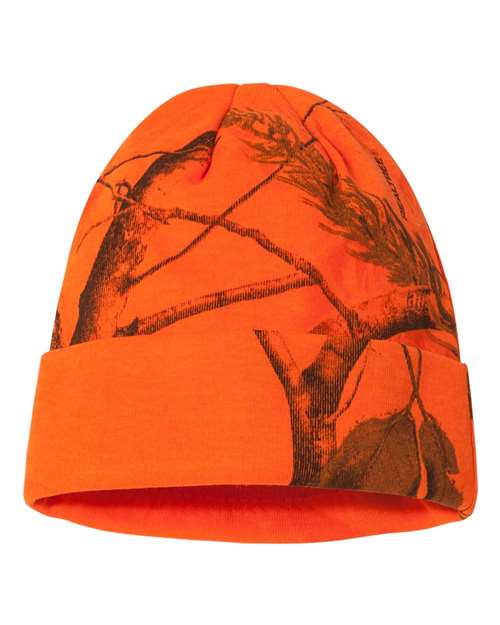 Kati - Gorro de camuflaje con puños de 30 cm - LCB12