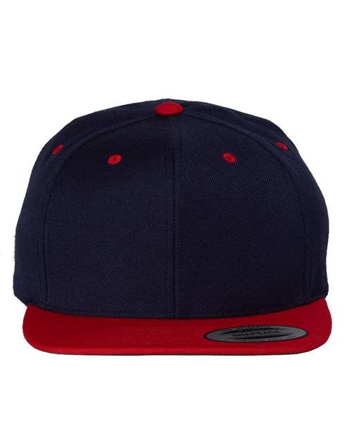 Gorra YP Classics Premium con visera plana y cierre a presión - 6089M