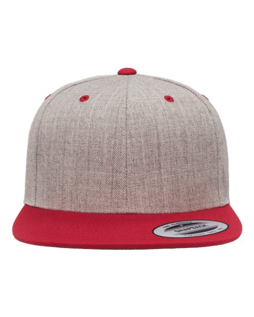 Gorra YP Classics Premium con visera plana y cierre a presión - 6089M