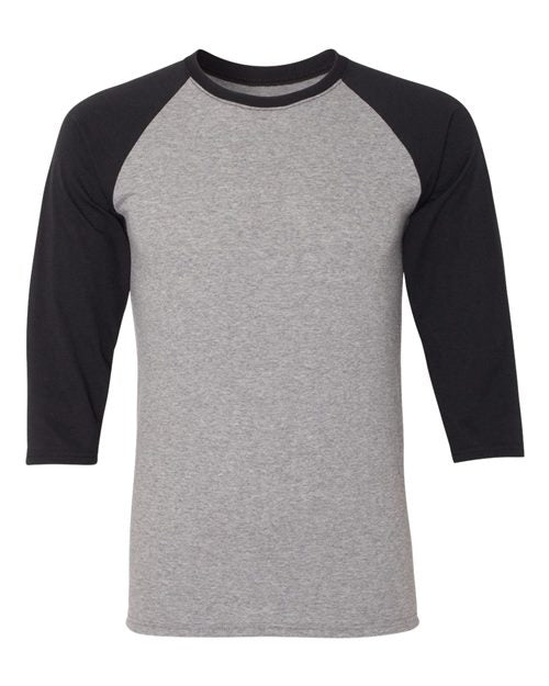 JERZEES - Unisex Triblend Three-Quarter Raglan Baseball T-Shirt - 601RR