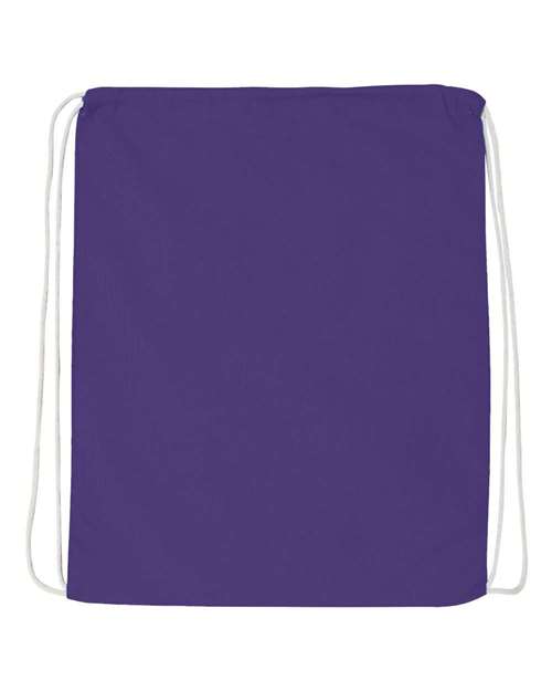 Q-Tees - Economical Cotton Drawstring Bag - Q4500