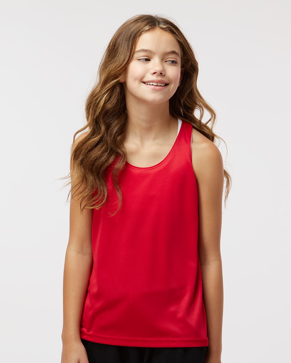 Badger - Camiseta sin mangas con espalda nadadora B-Core para niña - 2166