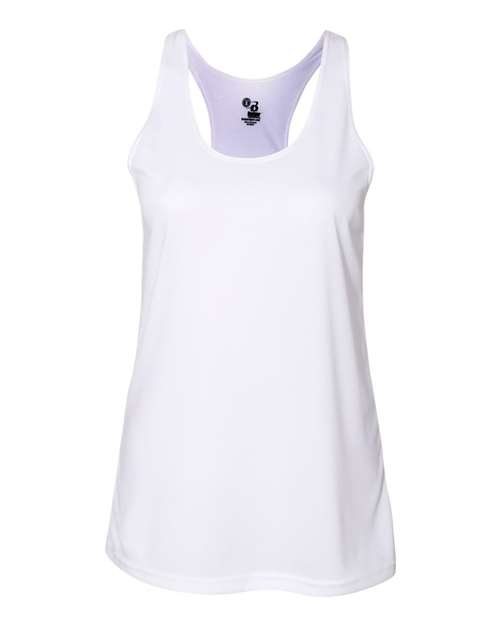 Badger - Camiseta sin mangas con espalda nadadora B-Core para mujer - 4166