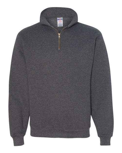 JERZEES - Unisex Super Sweats NuBlend® Quarter-Zip Cadet Collar Sweatshirt - 4528MR