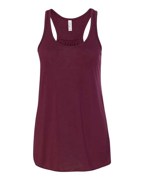 BELLA + CANVAS - Camiseta de tirantes holgada con espalda nadadora para mujer - 8800
