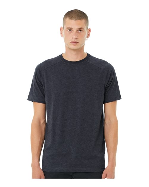 BELLA + CANVAS - Men's Heather CVC Raglan Tee - 3201