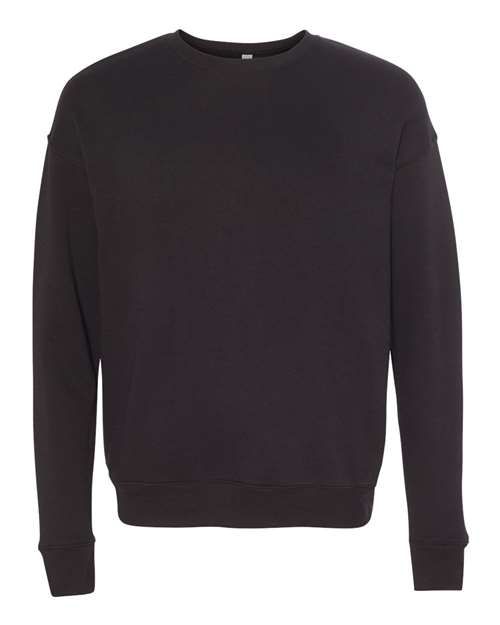 BELLA + CANVAS - Sudadera unisex de forro polar con hombros caídos y cuello redondo - 3945